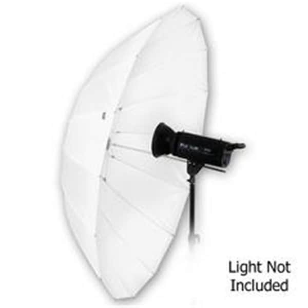 Fotodiox 72 in. Pro 16-Rib, Shoot-Through Neutral White Diffusion Parabolic Umbrella Umbrella-Parabolic-ShootThrough-72 - main